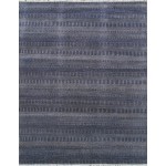 Pasargad Home Transitiona Hand-Kontted Silk & Wool Area Rug- 6' 0" X 9' 0"