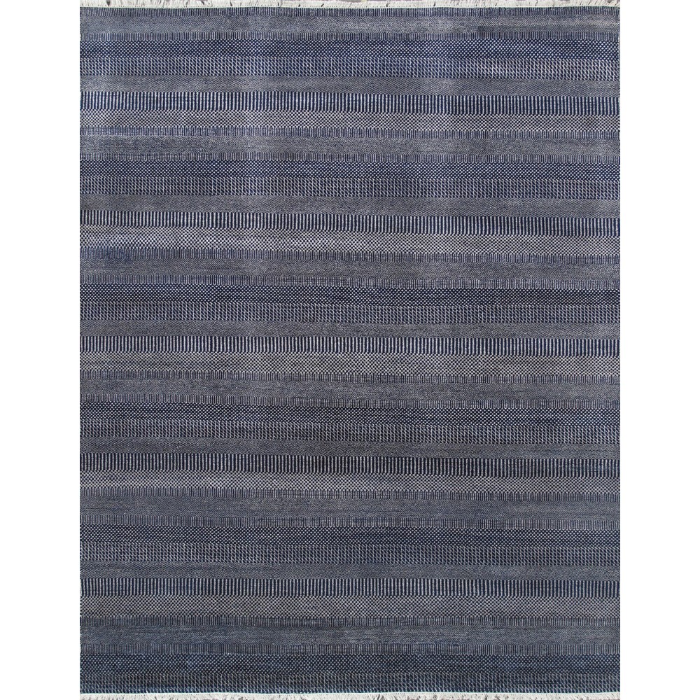 Pasargad Home Transitiona Hand-Kontted Silk & Wool Area Rug- 6' 0" X 9' 0"