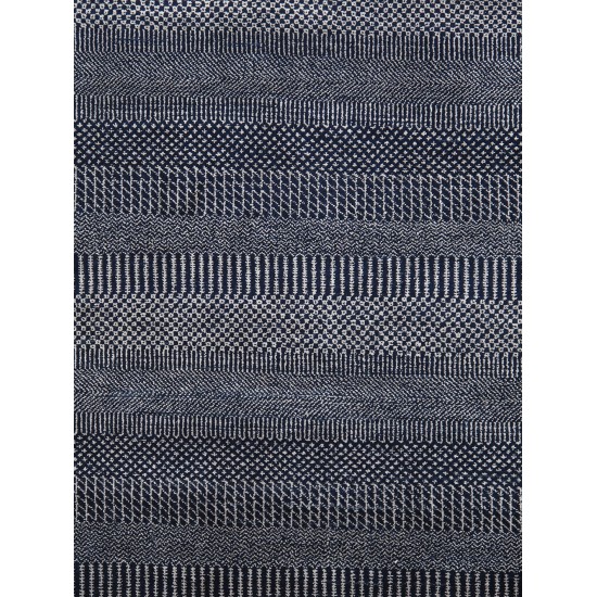 Pasargad Home Transitiona Hand-Kontted Silk & Wool Area Rug- 6' 0" X 9' 0"