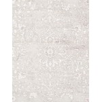 Pasargad Home Transitiona Hand-Knotted Silk & Wool Area Rug- 9' 0" X 12' 0"