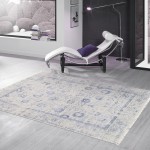 Pasargad Home Transitiona Hand-Knotted Silk & Wool Area Rug- 8' 1" X 10' 2"