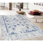 Pasargad Home Transitiona Hand-Knotted Silk & Wool Area Rug- 8' 0" X 9'11"