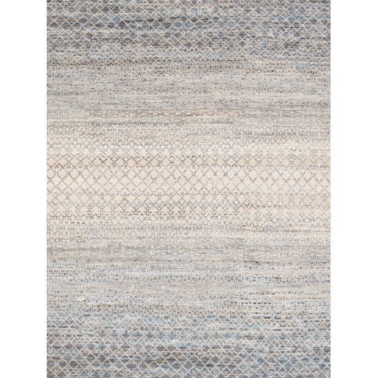 Pasargad Home Transitiona Collection Hand-Knotted Wool Area Rug- 9' 1" X 12' 0"