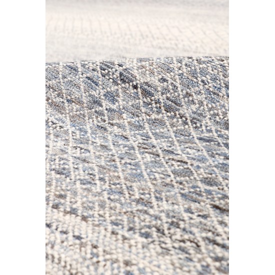 Pasargad Home Transitiona Collection Hand-Knotted Wool Area Rug- 9' 1" X 12' 0"