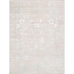 Pasargad Home Transitiona Hand-Knotted Silk & Wool Area Rug-10' 0" X 13' 5"