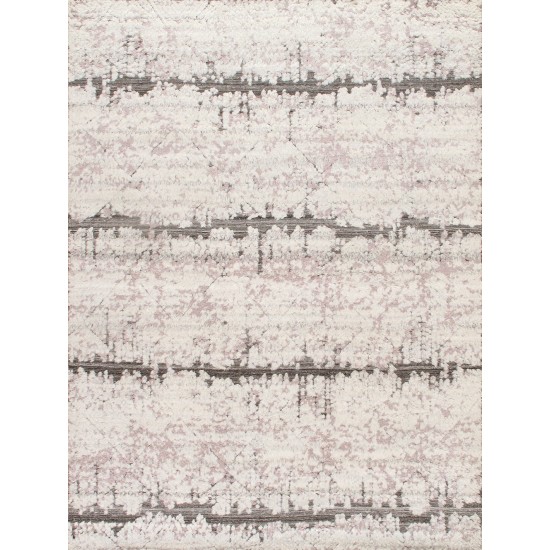 Pasargad Home Vogue Collection Hand-Knotted Wool Area Rug- 5' 5" X 8' 4"