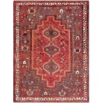 Pasargad Home Vintage Collection Lamb's Wool Area Rug- 5' 3" X 7' 4"