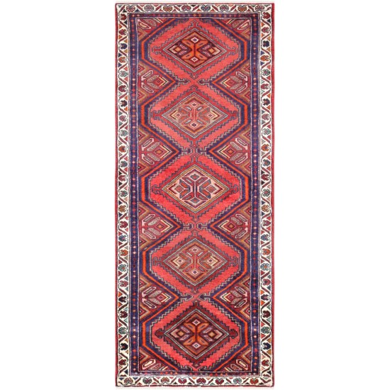 Pasargad Home Vintage Collection Lamb's Wool Runner- 2' 4" X 5'10"