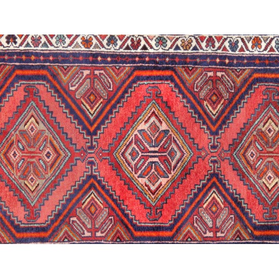 Pasargad Home Vintage Collection Lamb's Wool Runner- 2' 4" X 5'10"