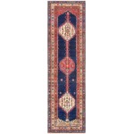 Pasargad Home Vintage Collection Lamb's Wool Runner- 3' 1" X 11' 5"