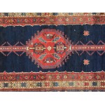 Pasargad Home Vintage Collection Lamb's Wool Runner- 3' 1" X 11' 5"