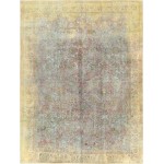 Pasargad Home Overdyes Collection Wool Area Rug- 8' 5" X 11' 5"