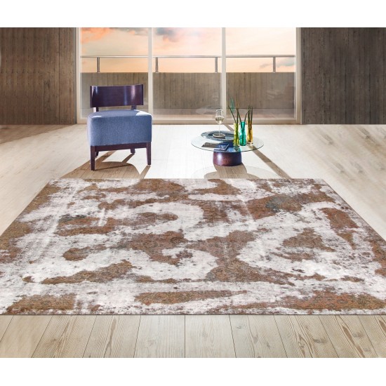 Pasargad Home Overdyes Collection Hand-Knotted Lambs Wool Area Rug