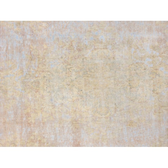 Pasargad Home Overdyes Collection Hand-Knotted Wool Area Rug- 9' 4" X 13' 6"