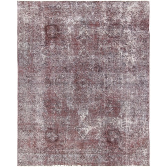 Pasargad Home Overdyes Collection Hand-Knotted Wool Area Rug- 9' 4" X 11'10"