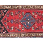 Pasargad Home Vintage Shiraz Collection Rust Wool Area Rug- 4' 1" X 6' 9"