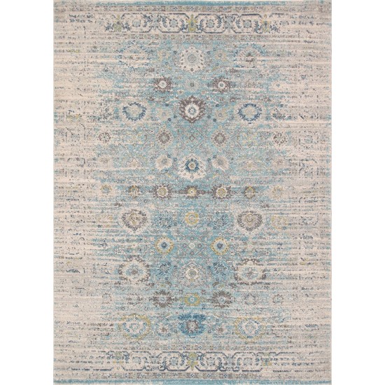 Area Rug Chelsea Power-Loomed Polyesterpropyle Seafoam 4' 0" X 6' 0"