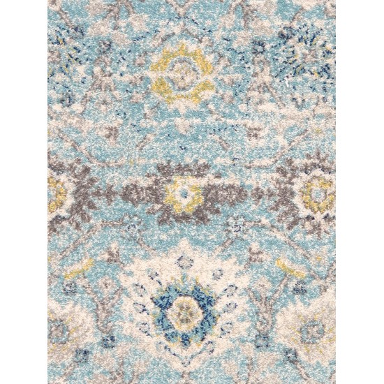 Area Rug Chelsea Power-Loomed Polyesterpropyle Seafoam 4' 0" X 6' 0"