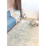 Area Rug Chelsea Power-Loomed Polyesterpropyle Seafoam 5' 0" X 7' 6"