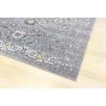 Area Rug Chelsea Power-Loomed Polyesterpropyle Silver 5' 0" X 7' 6"