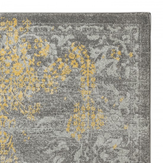 Area Rug Chelsea Power-Loomed Polyesterpropyle Grey 5' 0" X 7' 6"