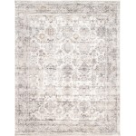 Area Rug Majestic Power-Loomed Polyesterpropyle Ivory 5' 0" X 7' 0"