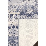 Area Rug Cherish Power-Loomed Polyesterpropyle Blue 4' 0" X 6' 0"