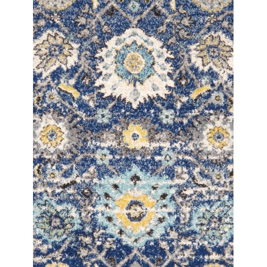 Area Rug Chelsea Power-Loomed Polyesterpropyle Navy 8' 0" X 10' 0"