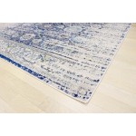 Area Rug Chelsea Power-Loomed Polyesterpropyle Navy 8' 0" X 10' 0"