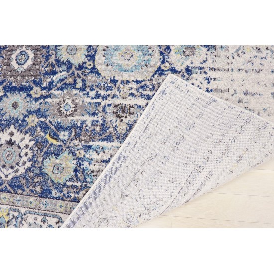 Area Rug Chelsea Power-Loomed Polyesterpropyle Navy 8' 0" X 10' 0"