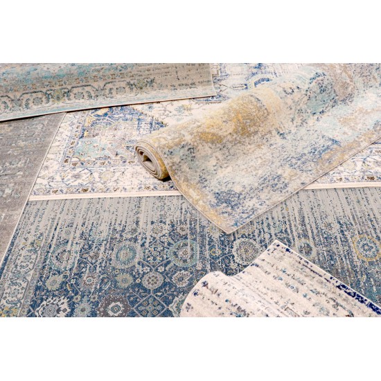 Pasargad Home Chelsea Design Power Loom Area Rug- 2' 8" X 8' 0"