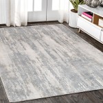 Pasargad Home Area Rug Beverly Hand-Loomed Bamboo Silk Grey 6' 0" X 9' 0"