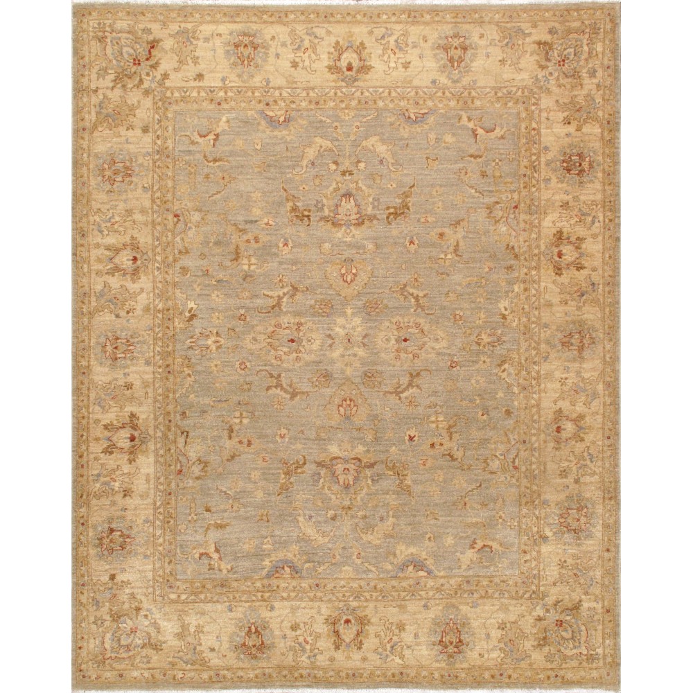 Pasargad Home Ferehan Collection Hand-Knotted Wool Area Rug- 8' 0" X 10' 0"