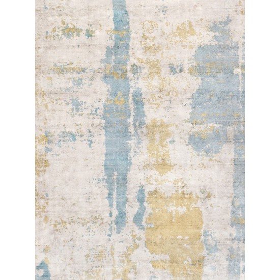 Pasargad Home Mirage Collection Hand-Loomed Area Rug- 4' x 6'