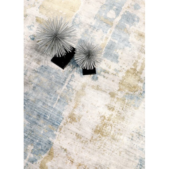 Pasargad Home Mirage Collection Hand-Loomed Area Rug- 6' x 9'