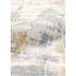 Pasargad Home Area Rug Mirage Hand-Loomed Bamboo Silk Blue 8' 9" X 11' 9"
