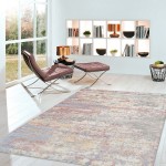 Pasargad Home Mirage Collection Hand-Loomed Silk Area Rug- 5' 3" X 7' 6"