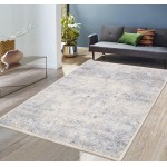 Pasargad Home Transitiona Hand-Knotted Silk & Wool Area Rug- 7'11" X 9'10"