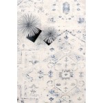 Area Rug Efes Power-Loomed Polyesterpropyle, Polyesterester Gray 4' 0" X 6' 0"