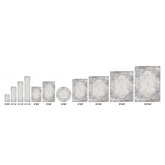Area Rug Efes Power-Loomed Polyesterpropyle, Polyesterester Multi 4x6
