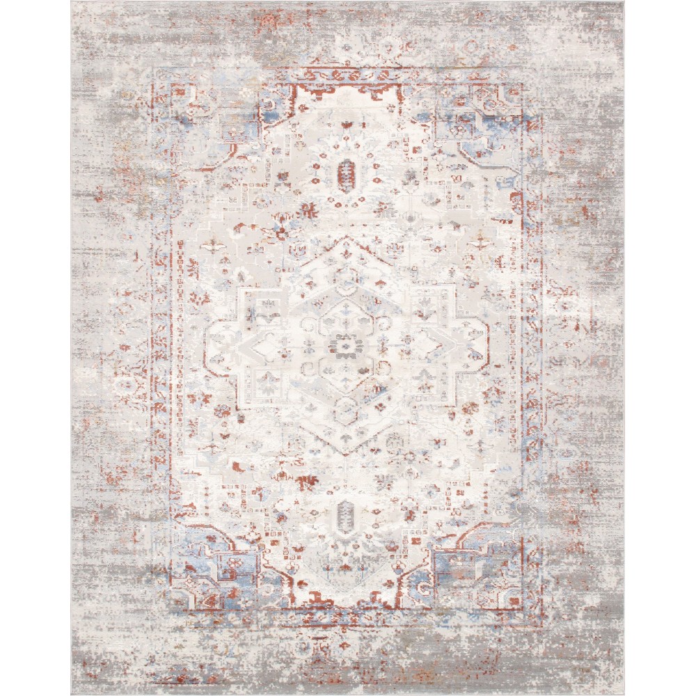 Pasargad Home Area Rug Efes Power-Loomed Polyesterpropyle Multi 5' 0" X 8' 0"