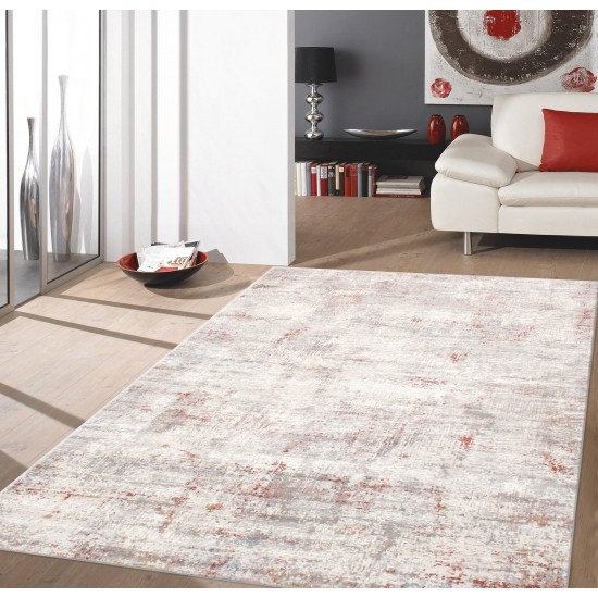 Area Rug Efes Power-Loomed Polyesterpropyle, Polyesterester Ivory 4x6