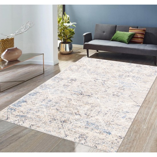 Pasargad Home Efes Design Power Loom Area Rug- 5' 0" X 8' 0" PD-189B 5x8