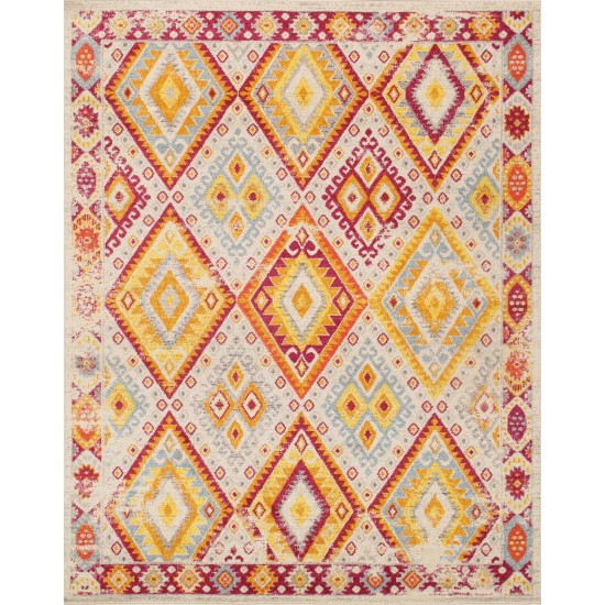 Pasargad Home Aldora Design Power Loom Area Rug- 4' 0" X 6' 0" PD-474A 4x6