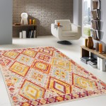 Pasargad Home Aldora Design Power Loom Area Rug- 4' 0" X 6' 0" PD-474A 4x6