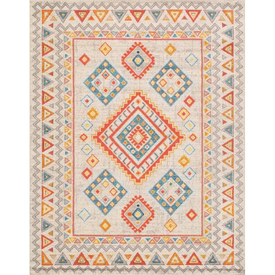 Pasargad Home Aldora Design Power Loom Area Rug- 4' 0" X 6' 0" PD-475B 4X6