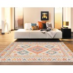 Pasargad Home Aldora Design Power Loom Area Rug- 5' 0" X 8' 0" PD-475B 5X8