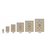 Pasargad Home Aldora Design Power Loom Area Rug- 5' 0" X 8' 0" PD-475B 5X8