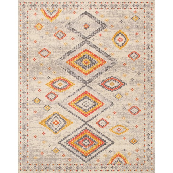 Pasargad Home Aldora Design Power Loom Area Rug- 5' 0" X 8' 0" PD-476A 5X8