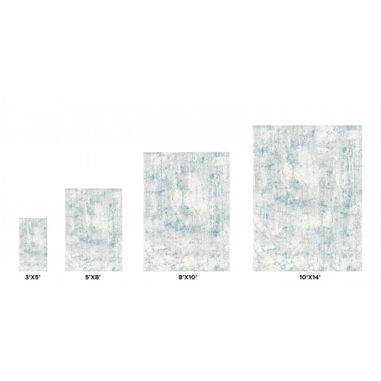 Pasargad Home Stella Design Power Loom Area Rug- 2' 8" X 6' 6" PVHA-16 3X7